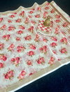MG 377 Linen Digital Printed Non Catalog Sarees Wholesale Market In Surat